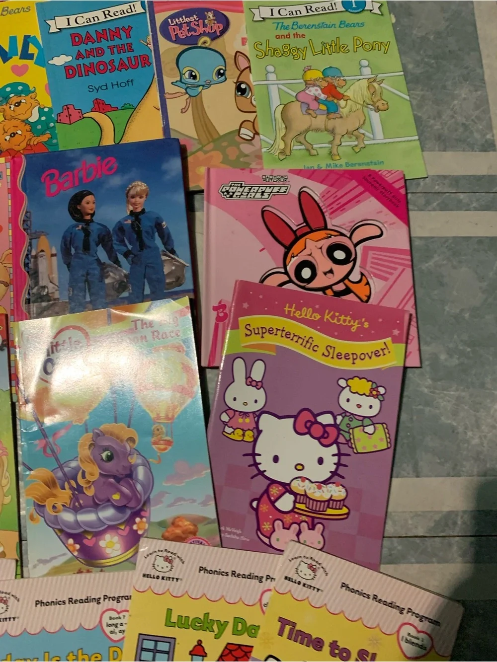 Scholastic Hello Kitty, Strawberry Shortcake, My Little Pony Lot Of 29 Books